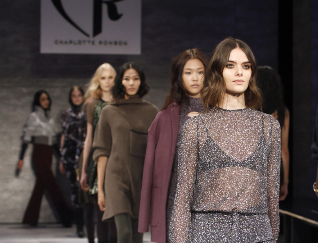 Models prepare backstage at Charlotte Ronson presentation during the Mercedes-Benz Fall/Winter 2015  by Donna Ward on 500px.com