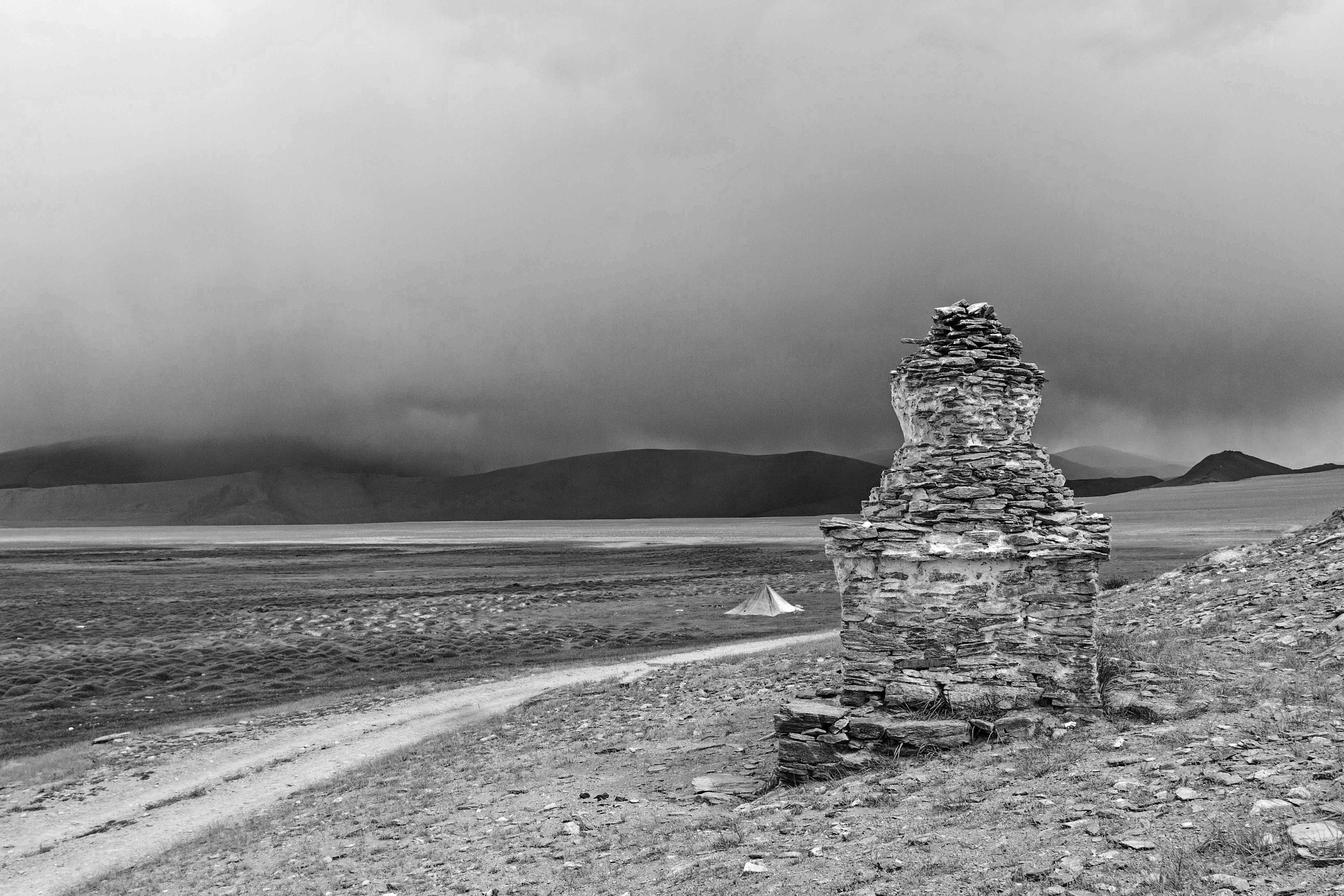 Stupa - Tso Kar