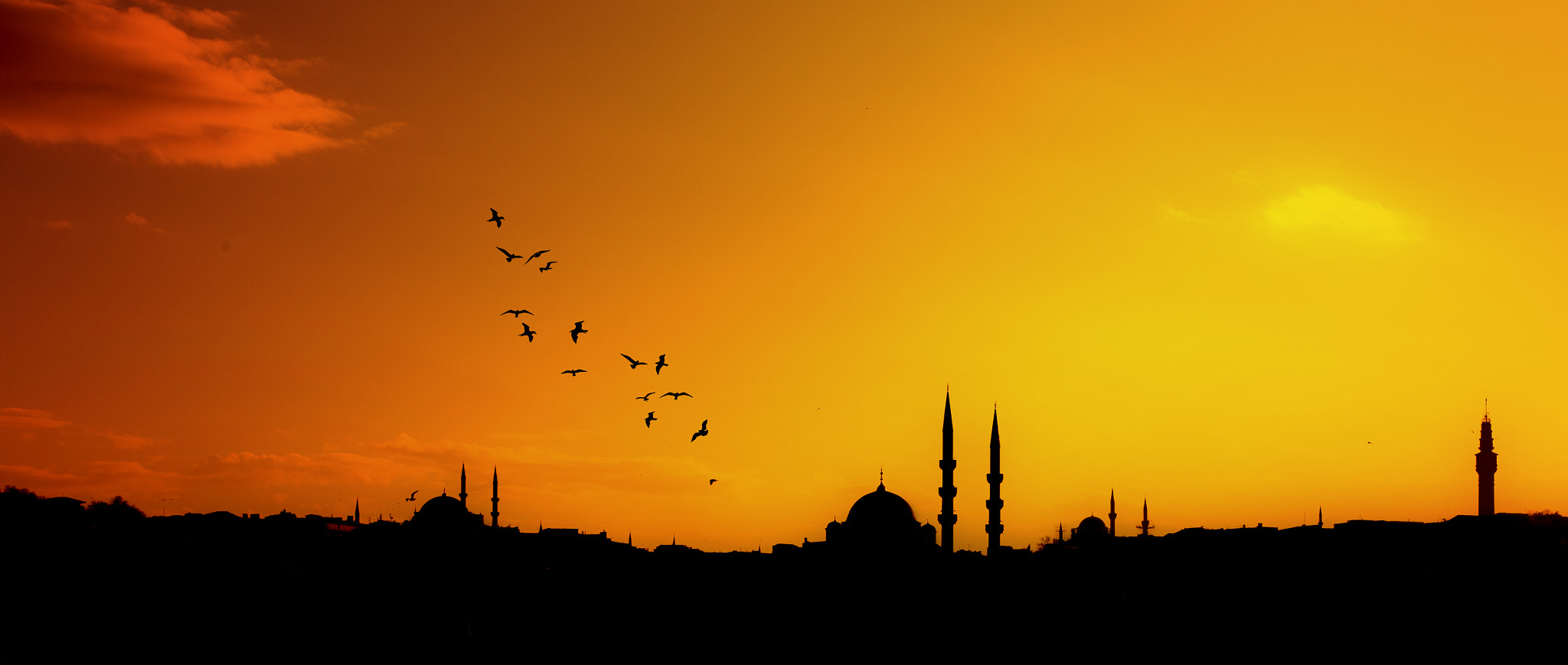 istanbul silhoutte ..