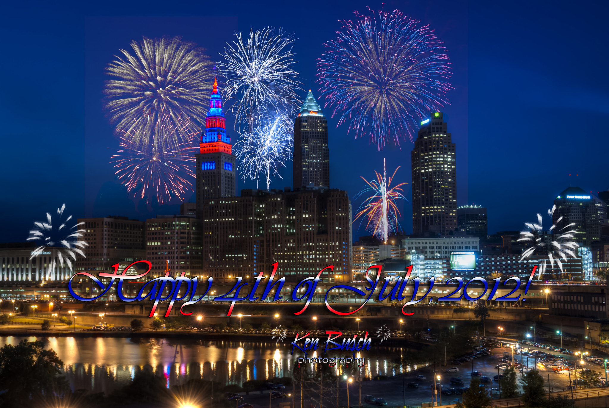 Cleveland Skyline 4th July by Keny Busch / 500px