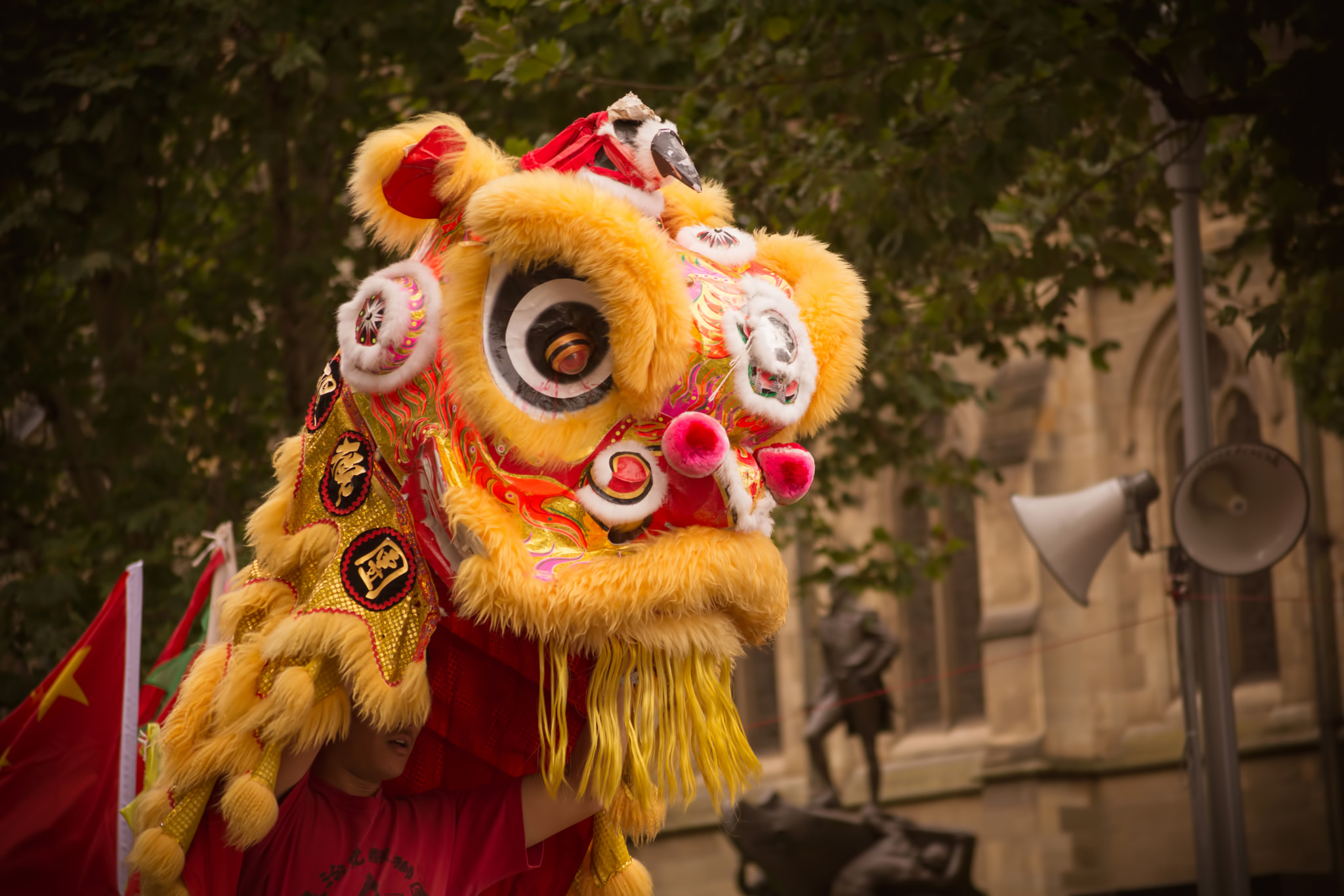 The Lion Dance...